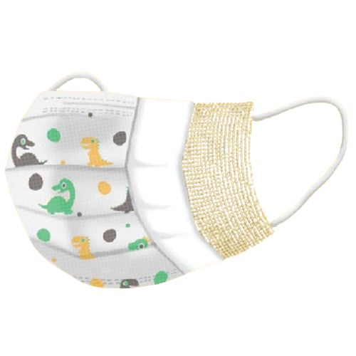 100% Protective Kids Face Mask Cartoon with Secure and Comfortable Fit